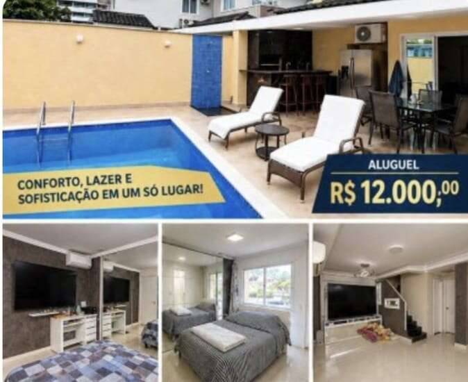 Casa para alugar, no QUALITY em Rio de Janeiro, Recreio dos Bandeirantes, com 3 quartos, 300m² - Imóveis Montalvão